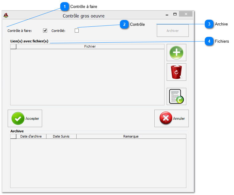 Détail Module Suivi